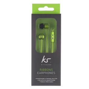 Фото: Навушники KitSound Ribbons KSRIBGN Green № 4 | KTC