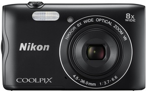 Цифрова фотокамера Nikon Coolpix A300 чорна