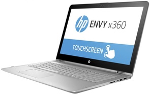 Ноутбук HP Envy x360 15-aq002ur (E9K44EA) сріблястий