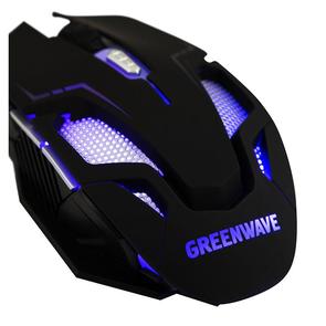 Миша GREENWAVE KM-GM-4000LU Black (R0014222)