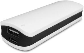 Батарея універсальна ColorWay CW-PB022LIB1BK 2200mAh White/Black