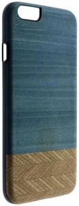 Фото: Чохол Mannwood for iPhone 6 - Wood Denim/Black (M1464B) № 3 | KTC