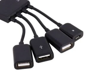Фото: USB-хаб Lapara Port Lapara Black (LA-MicroUSB-OTG-HUB black) № 2 | KTC