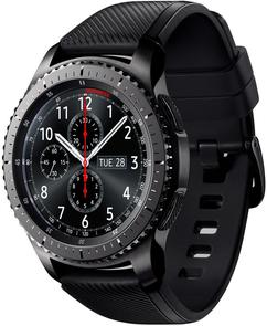 Смарт годинник Samsung SM-R760 Gear S3 Frontier Dark Grey (SM-R760NDAASEK)