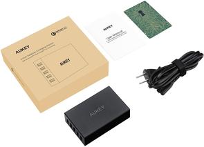 Зарядний пристрій AUKEY PowerPort 5 PA-T15 Black