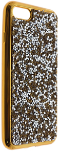 Чохол Rock for iPhone 7/8 - Crystal TPU Case Gold Silver