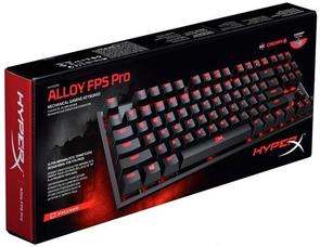 Клавіатура, Kingston HyperX Alloy FPS Pro USB Чорна з червоною підсвіткою ( Gaming )