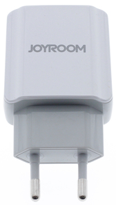 Мережевий зарядний пристрій JOYROOM CA-28 2xUSB, 2.4A Білий