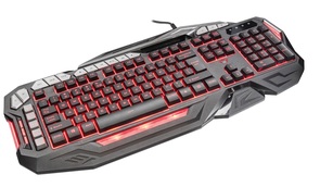 Клавіатура Trust GXT 285 Advanced Gaming Black/Red (20433)