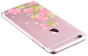 Чохол Devia for iPhone 6S/6 - Crystal Soft Case Bluebell Pink