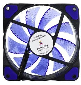 Фото: Кулер Cooling Baby 12025BBL Black/Blue № 2 | KTC