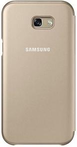 Чохол Samsung for Galaxy A7 2017 A720 - Neon Flip Cover Gold (EF-FA720PFEGRU)