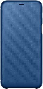 for Samsung A6 Plus 2018/A605 - Wallet Cover Blue