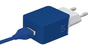 Зарядний пристрій Urban Revolt Wall Charger 1xUSB Blue (20144)