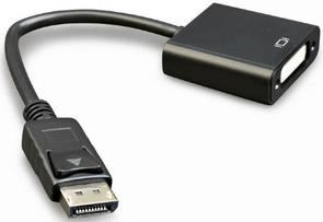 Перехідник Cablexpert DP to DVI Black (A-DPM-DVIF-002)