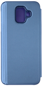 for Samsung A6 2018 - MIRROR View cover Sky Blue