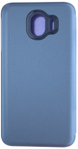 for Samsung J4 2018 - MIRROR View cover Sky Blue