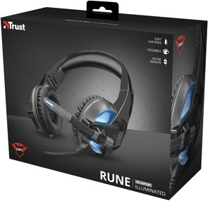 Гарнітура Trust GXT 410 Rune Illuminated PC Headset (22896)