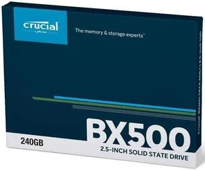 Фото: SSD-накопичувач Crucial BX500 SATA III 240GB (CT240BX500SSD1) № 2 | KTC