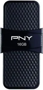 Фото: Флешка USB PNY OTG Duo-Link Black 16GB P-FD16GOTGSLMB-GE Black № 3 | KTC