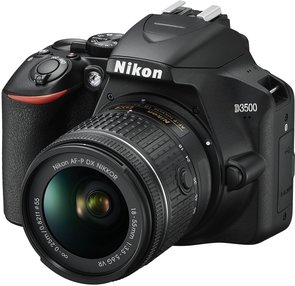 Цифрова фотокамера дзеркальна Nikon D3500 kit AF-P 18-55mm VR (VBA550K001)