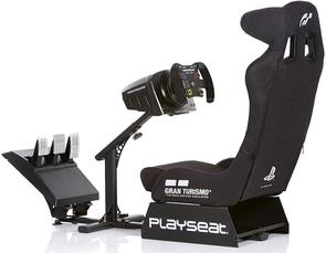 Крісло ігрове Playseat Gran Turismo, з кріпленням для керма та педалей, Black