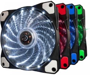 Вентилятор для корпуса Frime Iris LED Fan 15LED White (FLF-HB120W15)