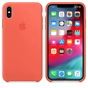 Фото: Чохол Apple for iPhone Xs Max - Silicone Case Nectarine (MTFF2) № 3 | KTC