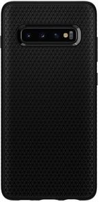 Чохол-накладка Spigen для Samsung Galaxy S10 Plus - Case Liquid Air Matte Black