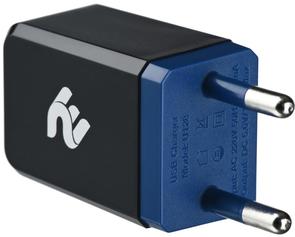 Зарядний пристрій 2E Wall Charger Black (2E-WC1USB1A-B)