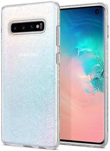 Чохол-накладка Spigen для Samsung Galaxy S10 - Case Liquid Crystal Glitter Quartz