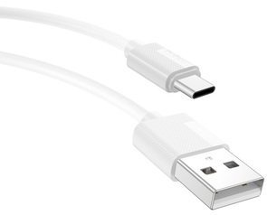 Кабель T-PHOX AM / Type-C 1.2m White (T-C801 white)