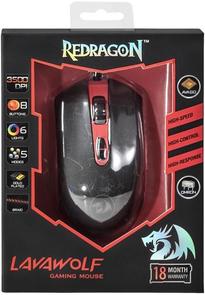 Миша Redragon LavaWolf Black (70236)