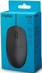 Фото: Миша Rapoo N100 Black № 4 | KTC