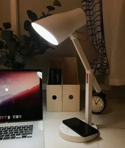 Фото: Настільна смарт лампа Nous LED Lamp S5 Wireless charging White № 4 | KTC