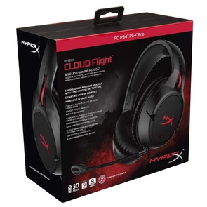  Гарнітура Kingston HyperX Cloud Flight WL Black (HX-HSCF-BK/EM)