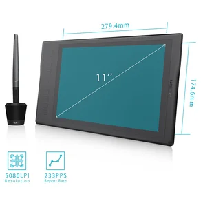 Фото: Графічний планшет Huion Inspiroy Q11K + рукавичка (Q11K) № 5 | KTC