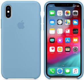 Чохол-накладка Apple для iPhone Xs - Silicone Case Cornflower