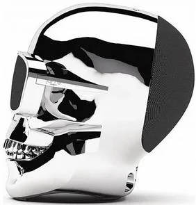 Фото: Портативна колонка Jarre Technologies AeroSkull Nano Bluetooth Chrome Silver (ML80110) № 4 | KTC
