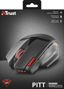 Миша Trust GXT 4130 Pitt Wireless Gaming (22936)