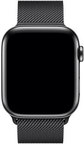 Ремінець Apple for Apple Watch 44mm - Milanese Loop Black (MTU52)