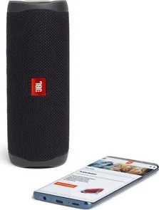 Фото: Портативна колонка JBL Flip 5 Black EU (JBLFLIP5BLKEU) № 4 | KTC