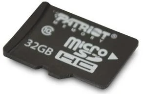 Фото: FLASH пам'ять Patriot LX Series Micro SDHC 32GB with adapter (PSF32GMCSDHC10) № 2 | KTC