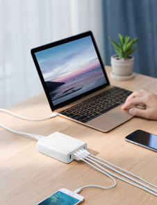 Зарядний пристрій Anker PowerPort Speed 5 60W White (A2056L21)
