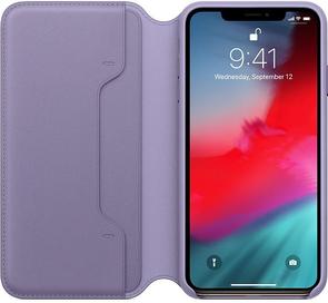 Чохол-книжка Apple для iPhone XS Max - Leather Folio Lilac