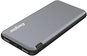 Батарея універсальна Energizer UE10046 10000mAh, 2xUSB, Grey