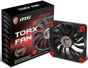 Кулер для корпусу MSI TORX, 120x120x26mm, 500-1800 об/хв, 17.2 - 33.6 дБ, 4pin, PWM