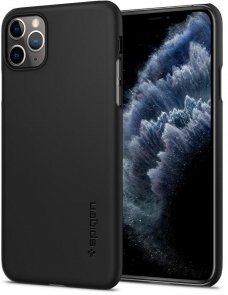 Чохол-накладка Spigen для Apple iPhone 11 Pro Max - Thin Fit Black