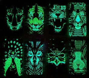 Чохол-накладка Milkin - Creative Night Light для смартфону Xiaomi redmi Note 8, WOLF D8