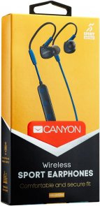 Гарнітура Canyon CNS-SBTHS1BL Black/Blue